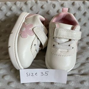 Baby girl sneakers size 3.5